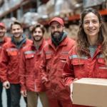 Рабочие на склад город Аборино